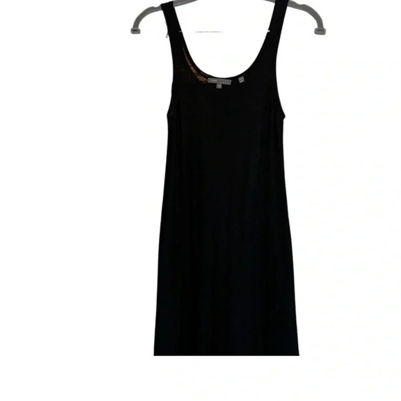Vince Colorblock Black Navy Blue Maxi Tank Dress Size XS - Picture 4 of 8